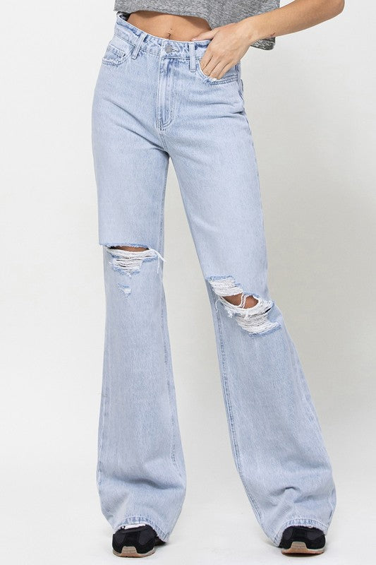 Vervet by Flying Monkey Avenida High Rise 90's Vintage Flare Jeans
