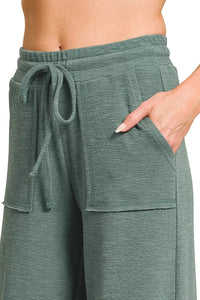 Cotton Slub Short Sleeve Tee and Pants Set