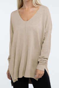 Stella High-Low Tunic Sweater