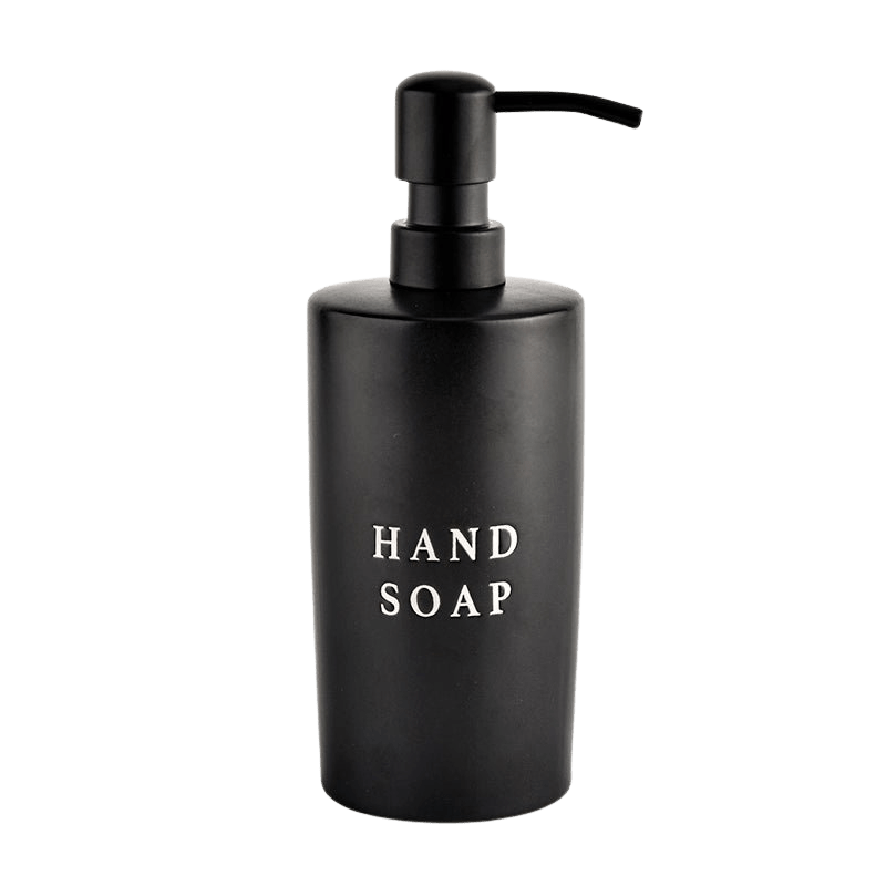 Sweet Water Decor Black Stoneware Hand Soap Dispenser - 15oz&nbsp;