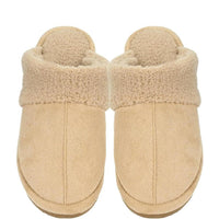 C.C. Faux Suede Sherpa Slippers