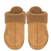 C.C. Faux Suede Sherpa Slippers