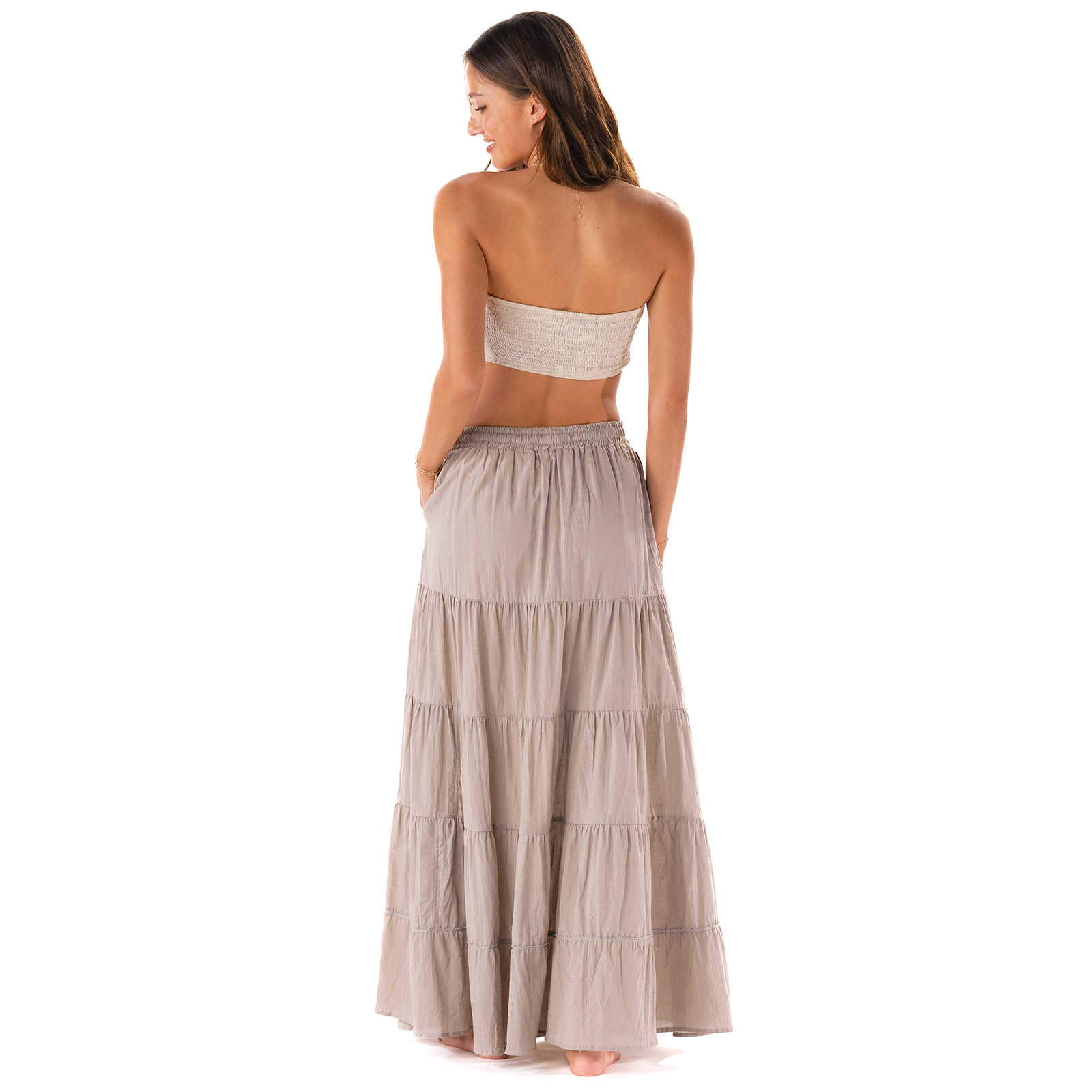 Lotus and Luna Stone Shipwrecked Maxi Skirt