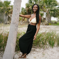 Lotus and Luna Black Adventure Cargo Pants