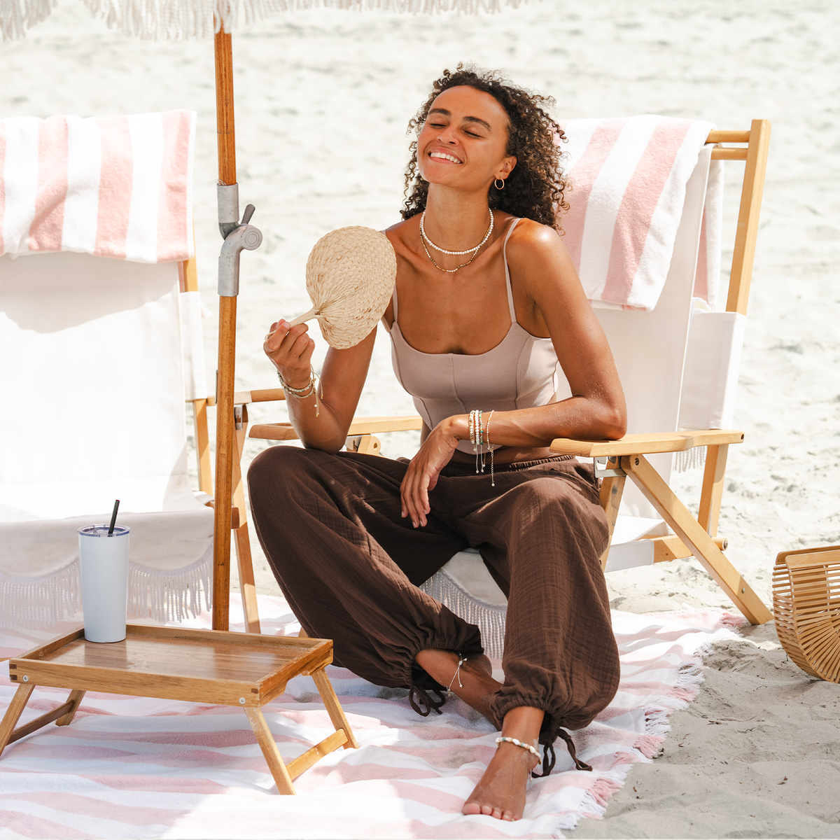 Lotus and Luna Espresso Adventure Cargo Pants