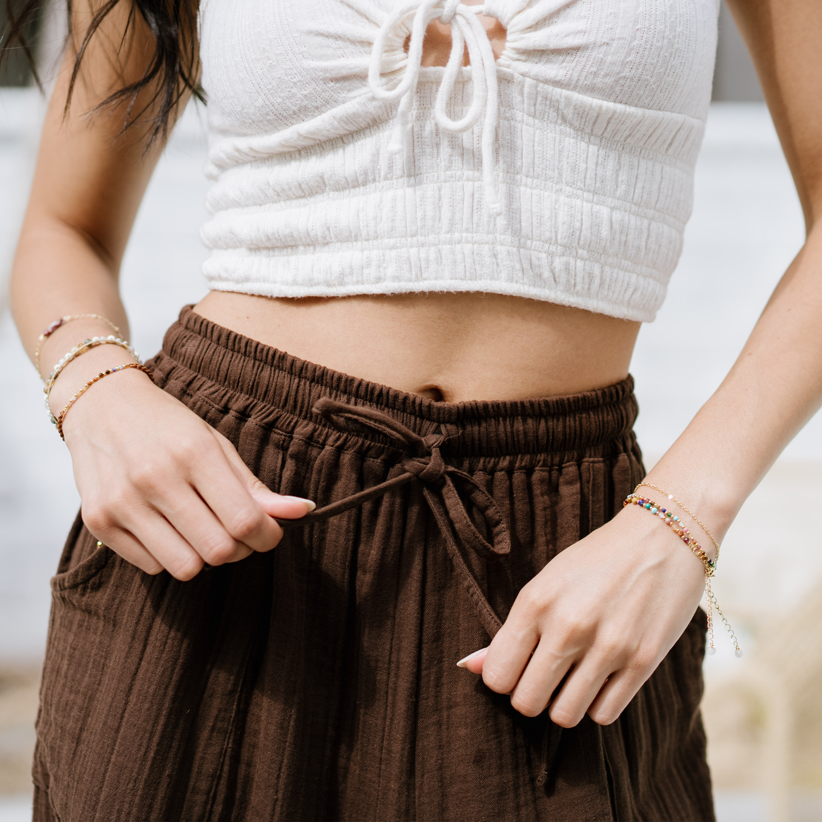 Lotus and Luna Espresso Adventure Cargo Pants