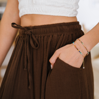 Lotus and Luna Espresso Adventure Cargo Pants