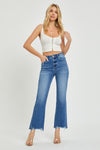 RISEN High Rise Relaxed Straight Jeans