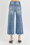 RISEN High Rise Cropped Flare Jeans