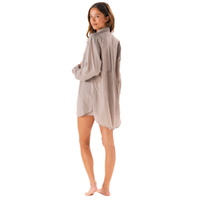 Lotus and Luna Stone Boyfriend Button Up