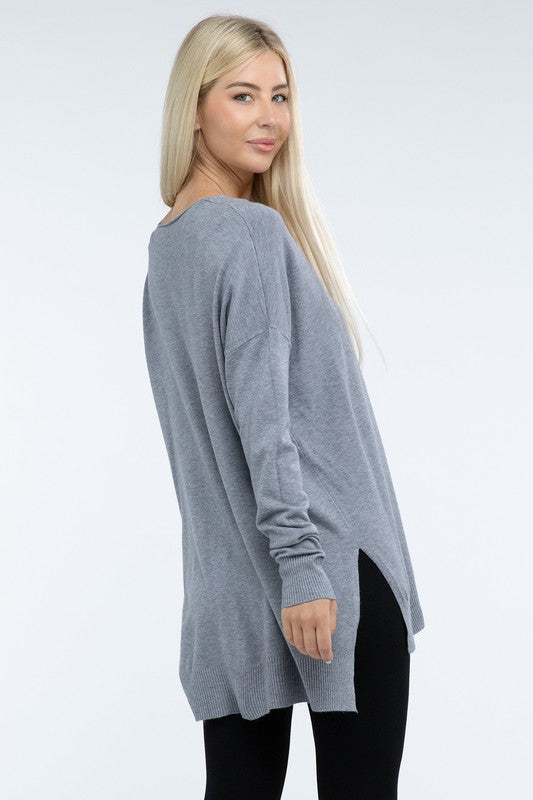 Stella High-Low Tunic Sweater