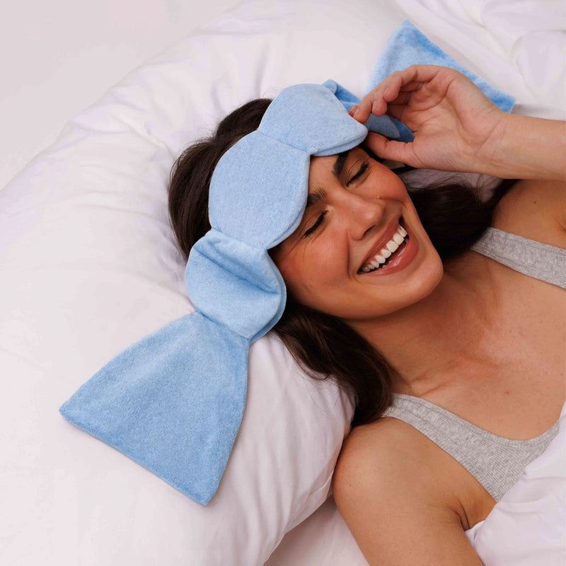 Nodpod Sleep Mask: The Weighted Blanket For Your Eyes - Blue Jean