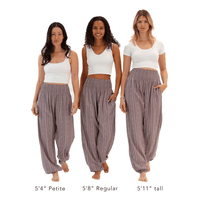 Lotus and Luna Yao Print Harem Pants