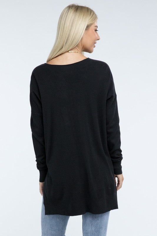 Stella High-Low Tunic Sweater