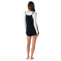 Lotus and Luna Black Boardwalk Romper