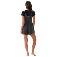 Lotus and Luna Vintage Black Boardwalk Romper