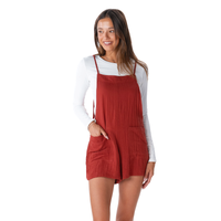 Lotus and Luna Seaside Spice Boardwalk Romper