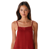 Lotus and Luna Seaside Spice Boardwalk Romper
