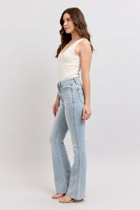 Judy Blue High Rise Light Wash Tummy Control Bootcut Jeans