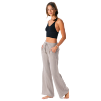 Lotus and Luna Stone Cotton Cabana Pants