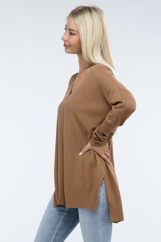 Stella High-Low Tunic Sweater