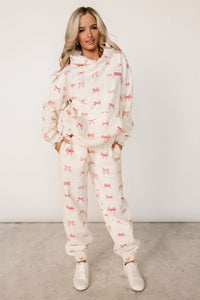 Ampersand Avenue Comfort Zone Joggers - Pretty In Pink