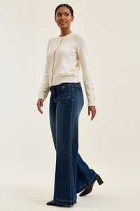 Judy Blue High Rise Lux Retro Wide Leg Jeans 881159