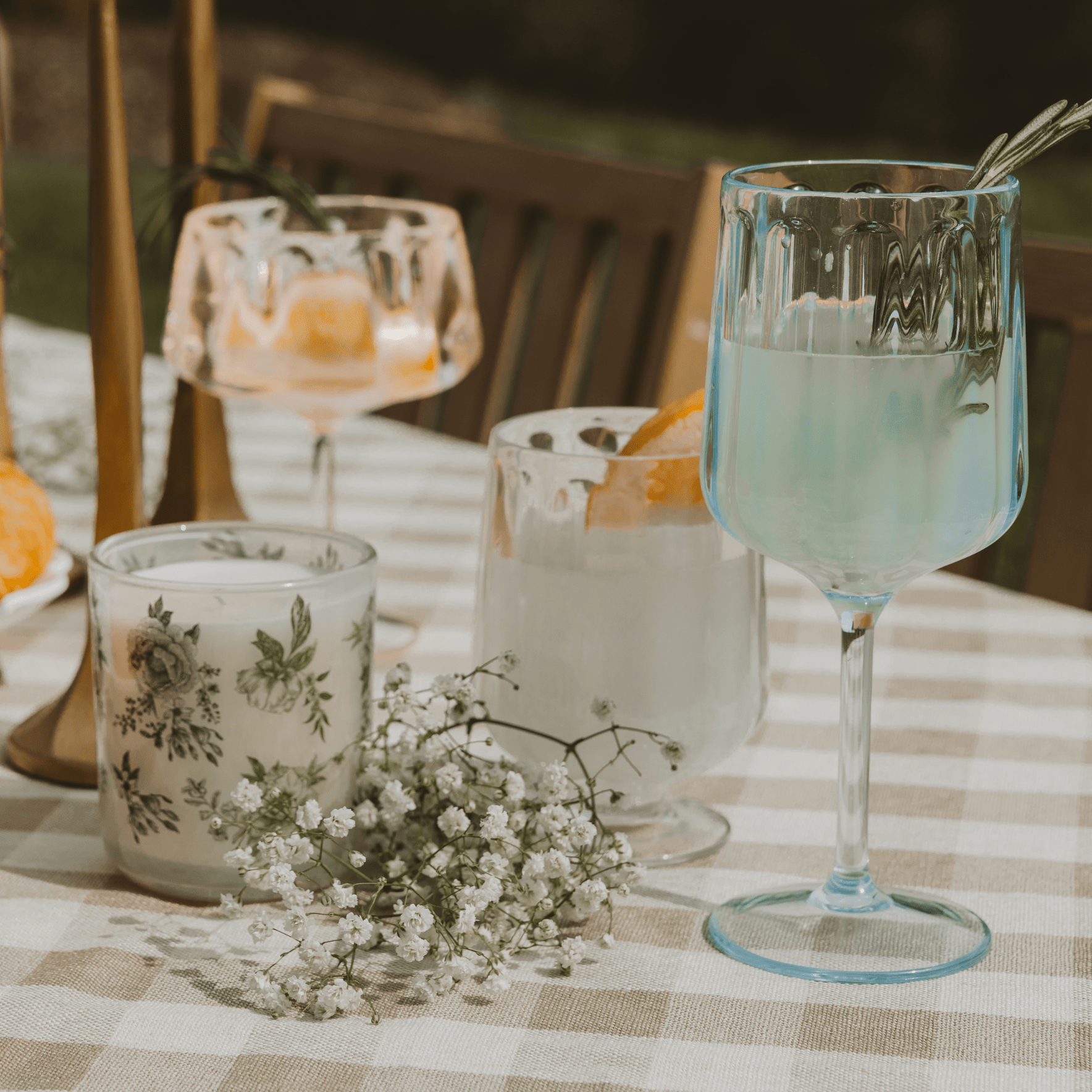 Sweet Water Decor Outdoor Plastic Wine Drinkware