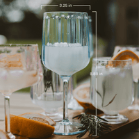 Sweet Water Decor Outdoor Plastic Wine Drinkware
