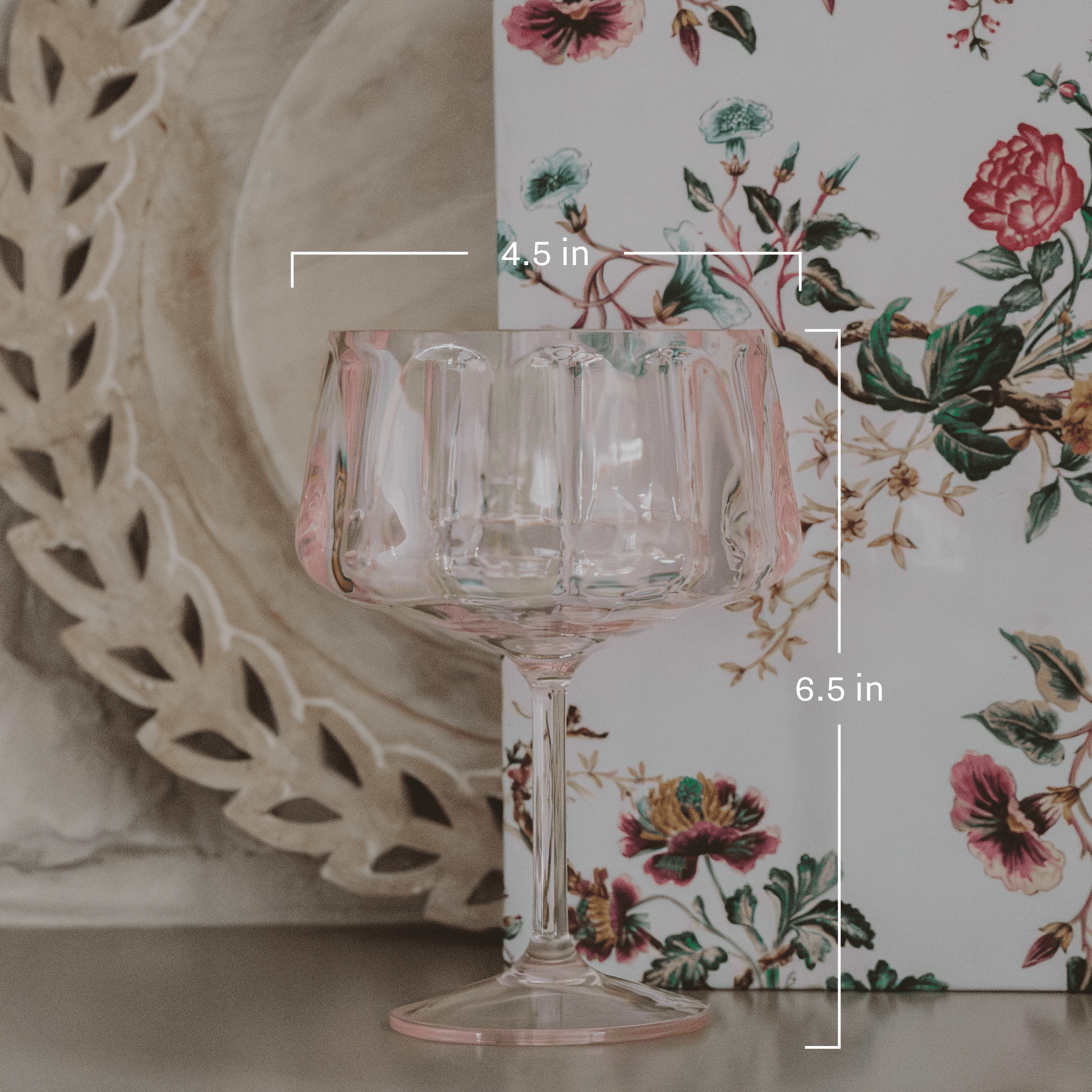 Sweet Water Decor Outdoor Plastic Coupe Drinkware