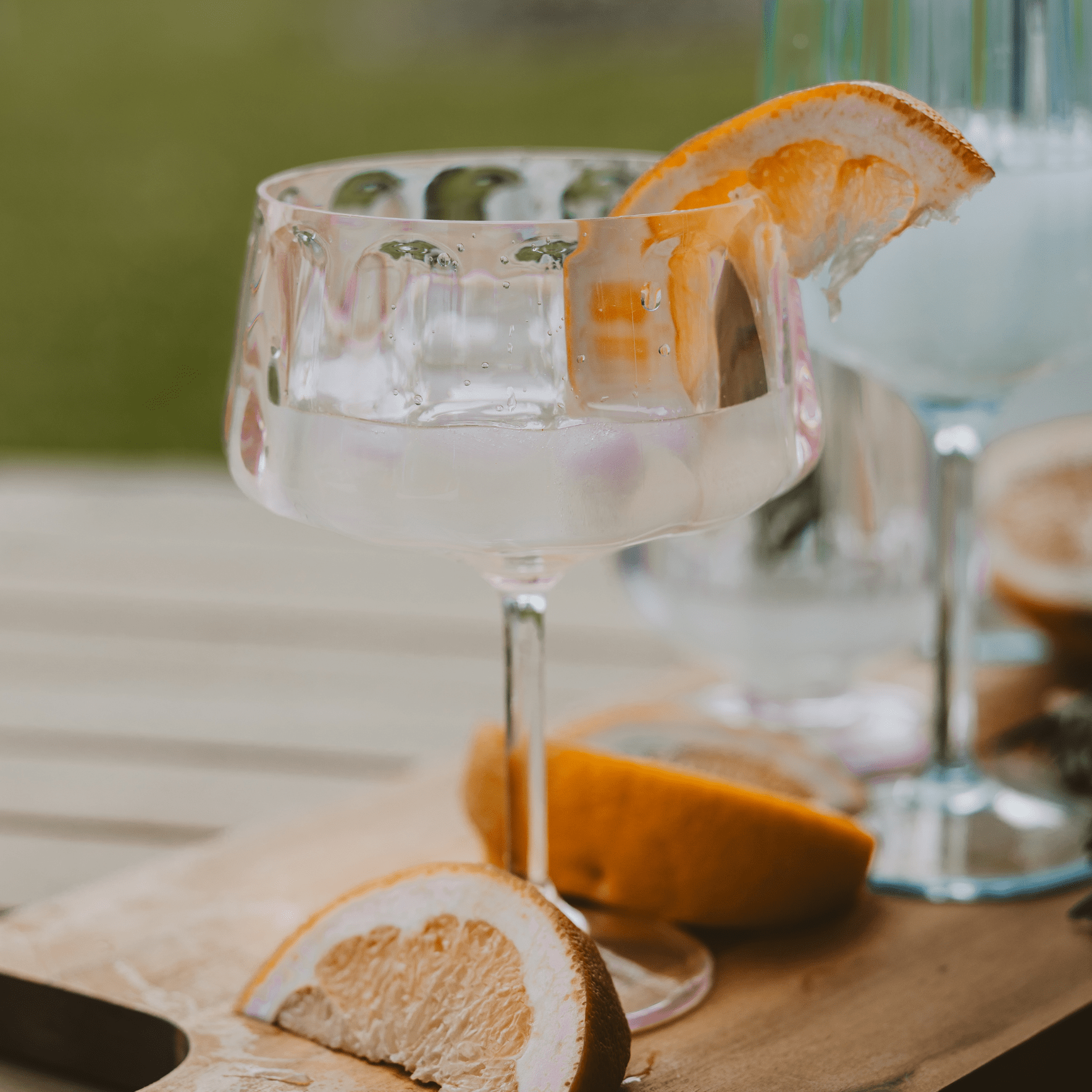 Sweet Water Decor Outdoor Plastic Coupe Drinkware