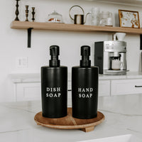 Sweet Water Decor Black Stoneware Hand Soap Dispenser - 15oz&nbsp;