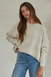 Romie Textured Pullover Sweater