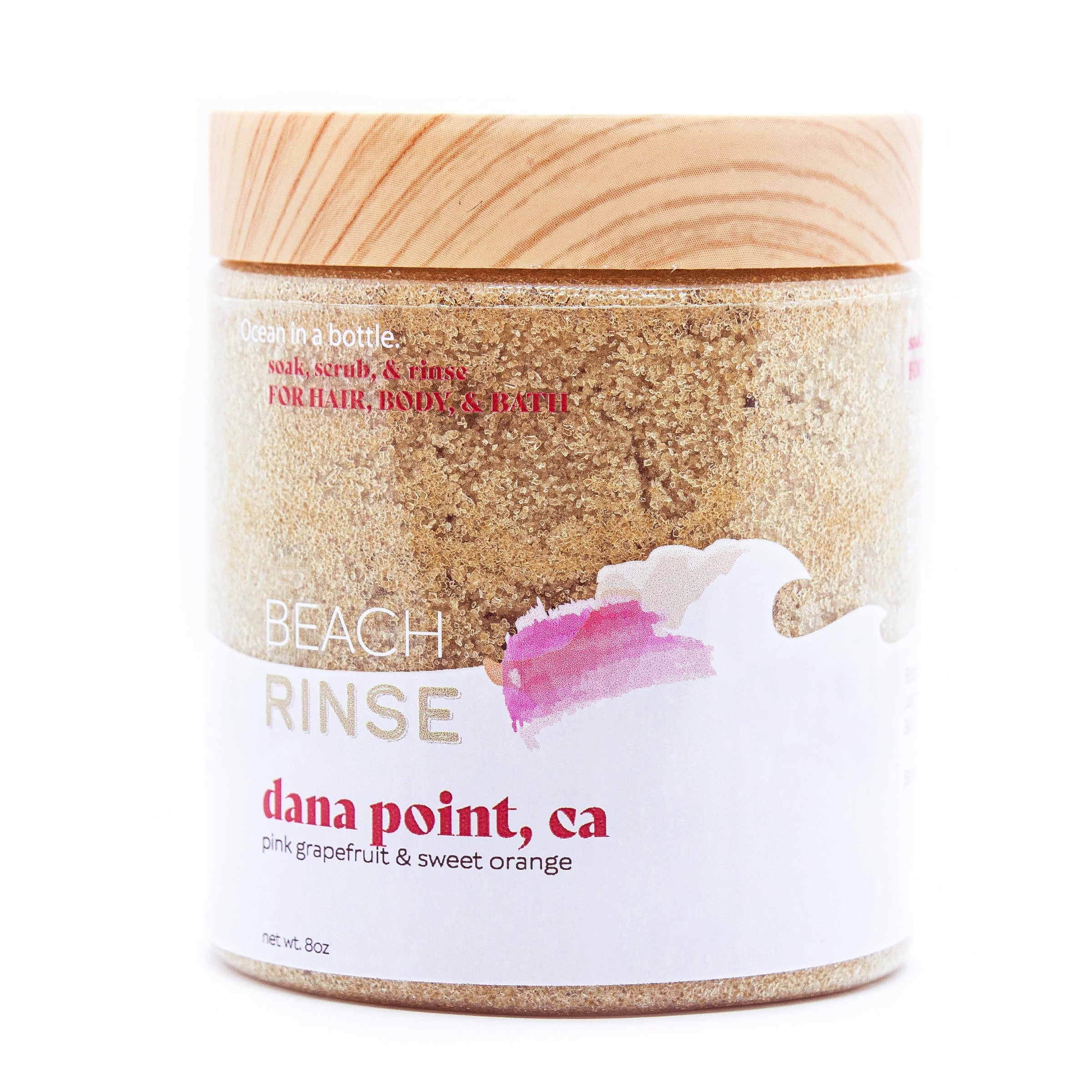Dana Point Beach Rinse Bath Soak & Exfoliating Scrub