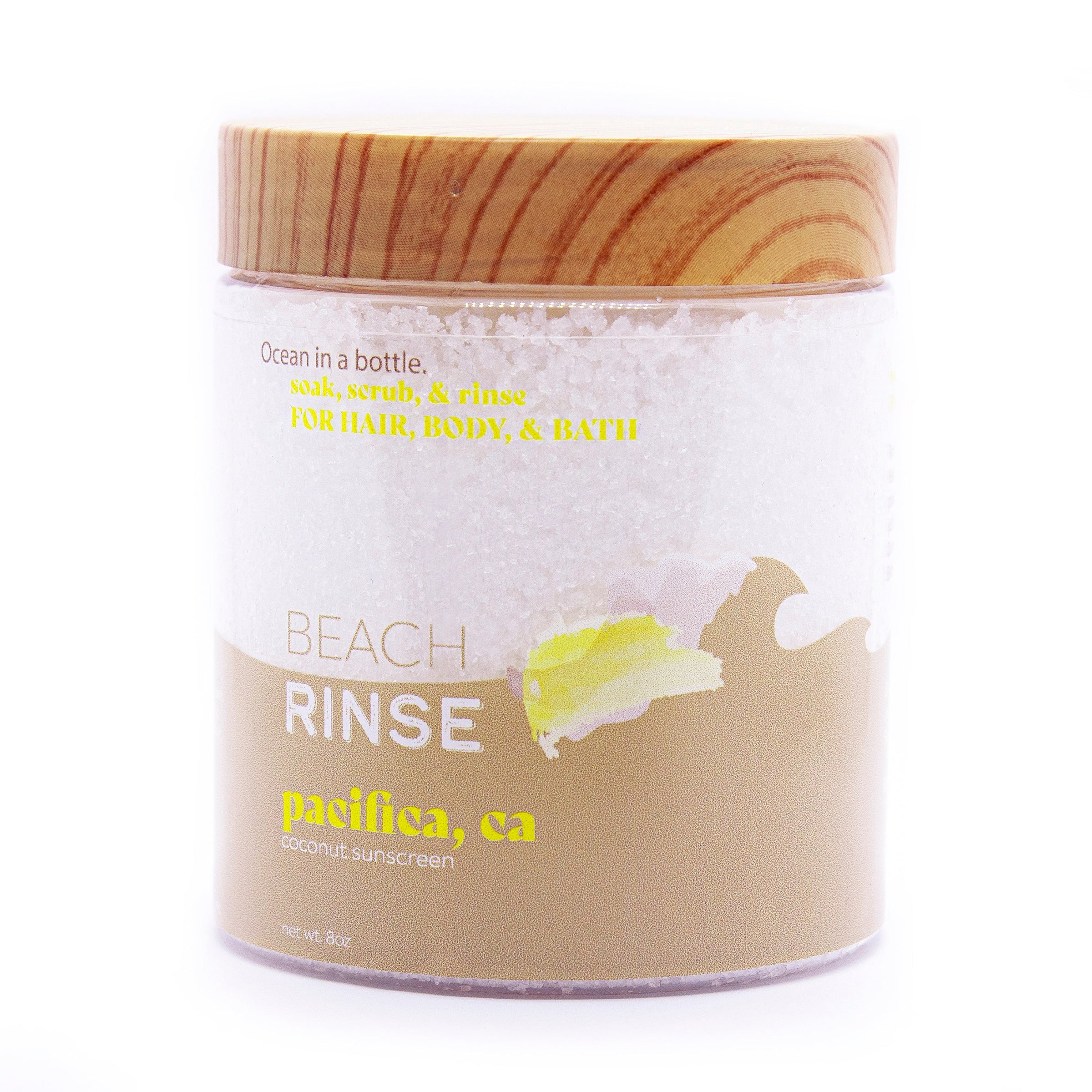 Pacifica Beach Rinse Bath Soak & Exfoliating Scrub