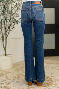 Judy Blue High Rise Trouser Flare Jeans