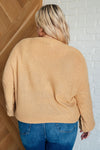 Winnie Bubble Sleeve Sweater in Wheat