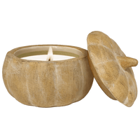Sweet Water Decor Pumpkin Spice Soy Candle - Ceramic Pumpkin Jar - 8 oz