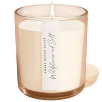 Sweet Water Decor Wildflowers and Salt Soy Candle - Tinted Glass Jar - 12 oz