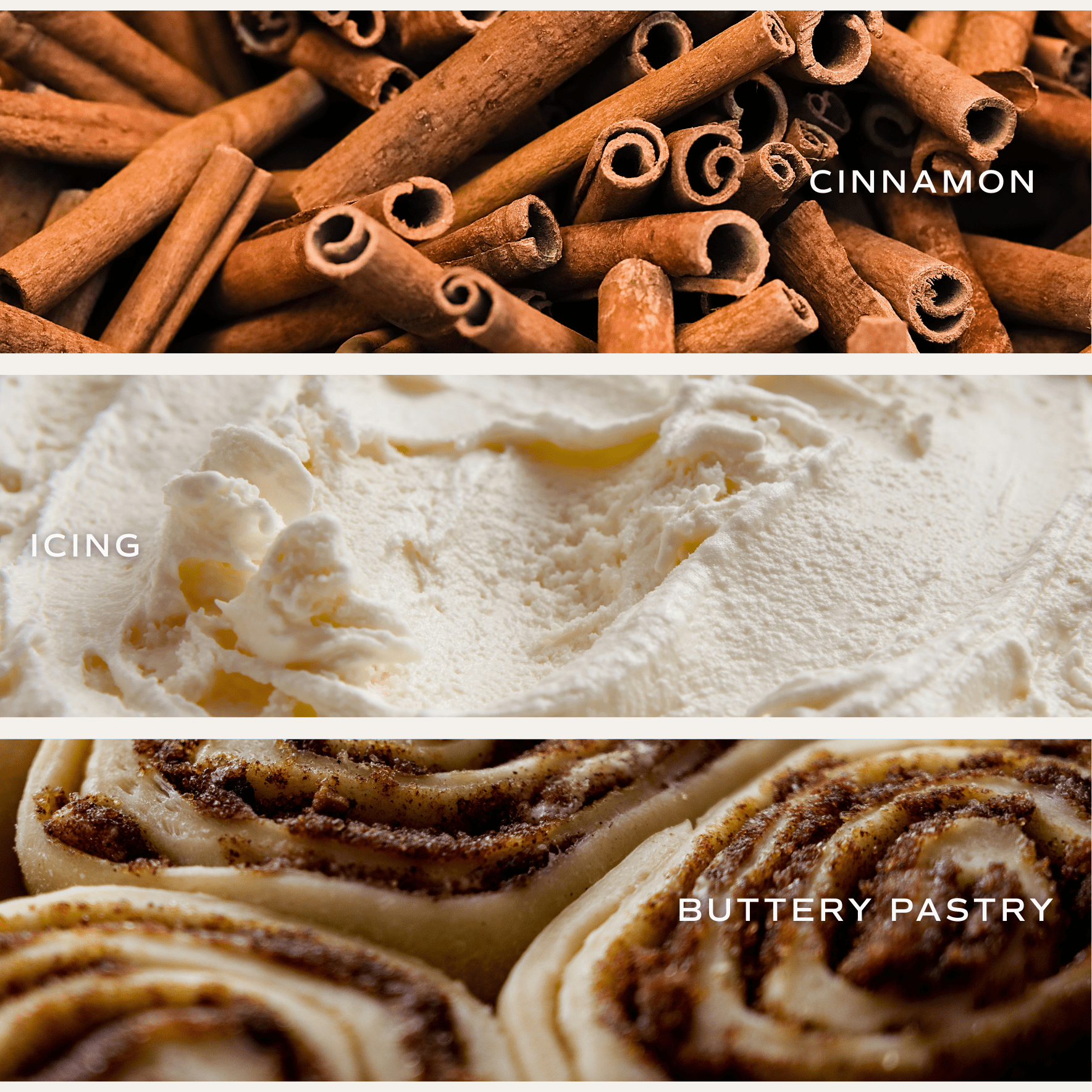 Sweet Water Decor Cinnamon Rolls Soy Candle - Brown Matte Jar - 15 oz