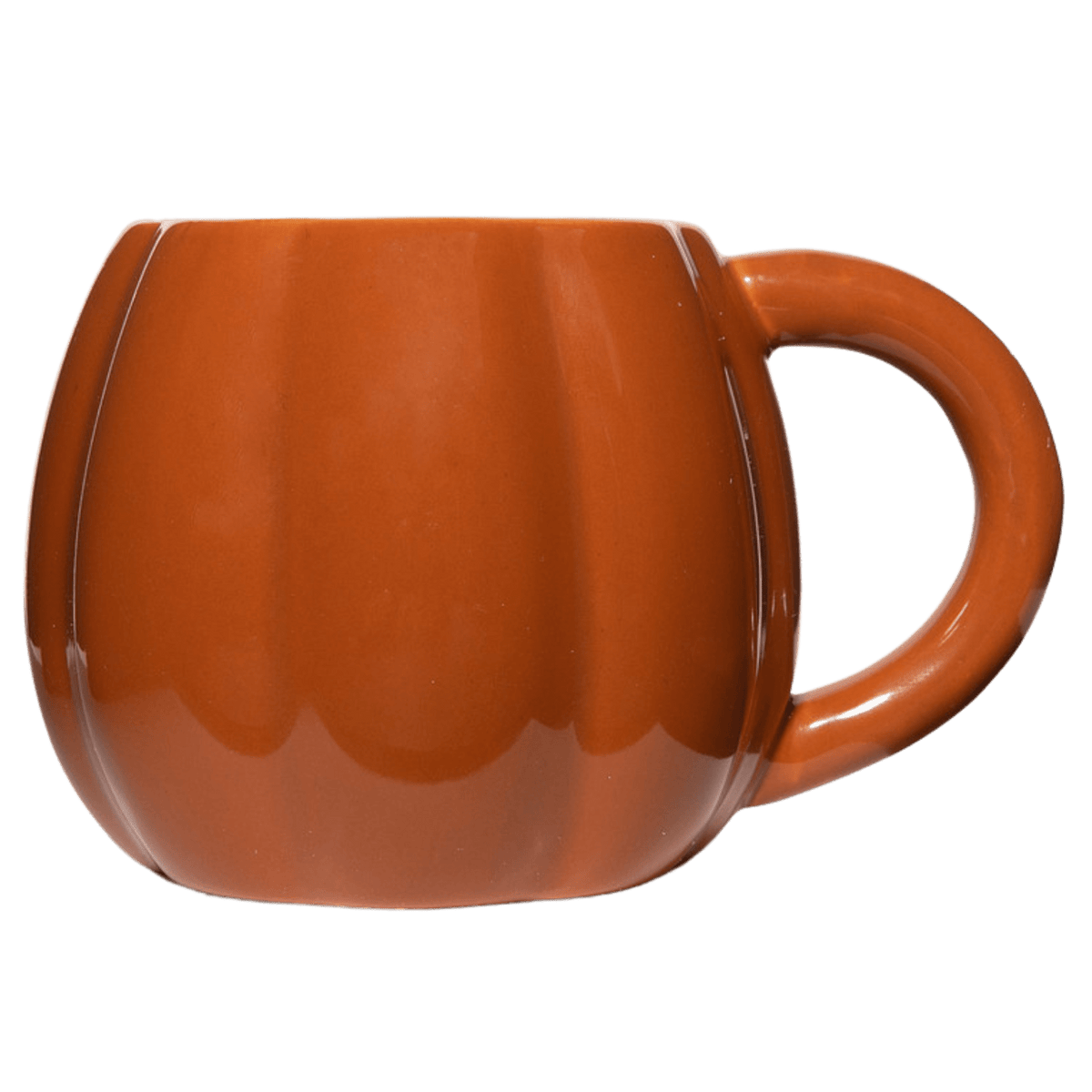 Sweet Water Decor Orange Pumpkin 19 oz Figural Coffee Mug