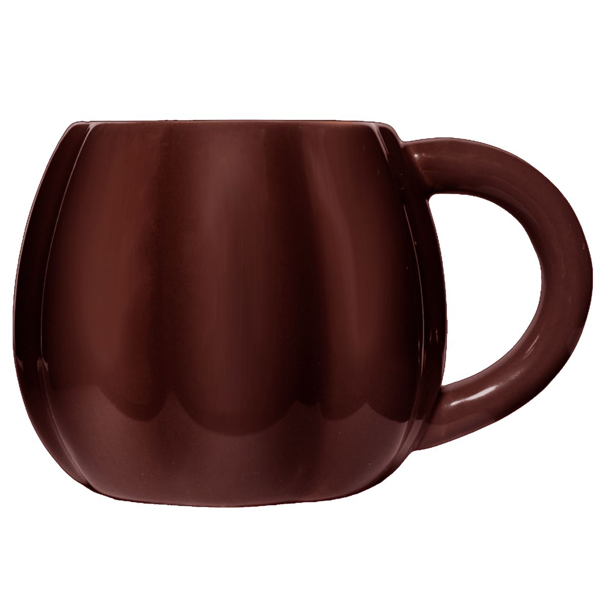 Sweet Water Decor Brown Pumpkin 19 oz Figural Coffee Mug
