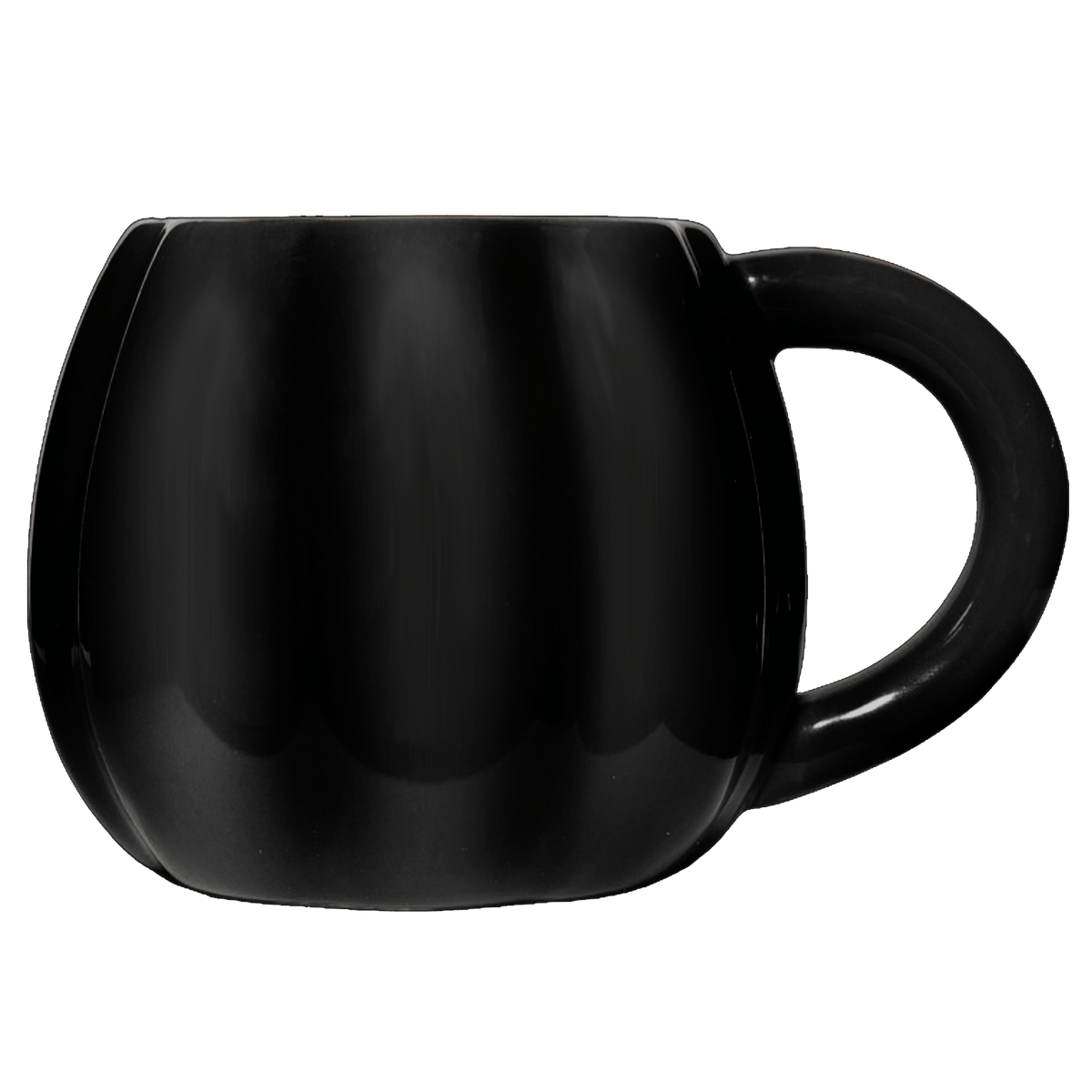 Sweet Water Decor Black Pumpkin 19 oz Figural Coffee Mug