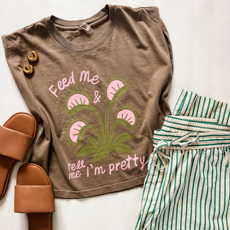 Feed Me and Tell Me I'm Pretty Graphic Tank