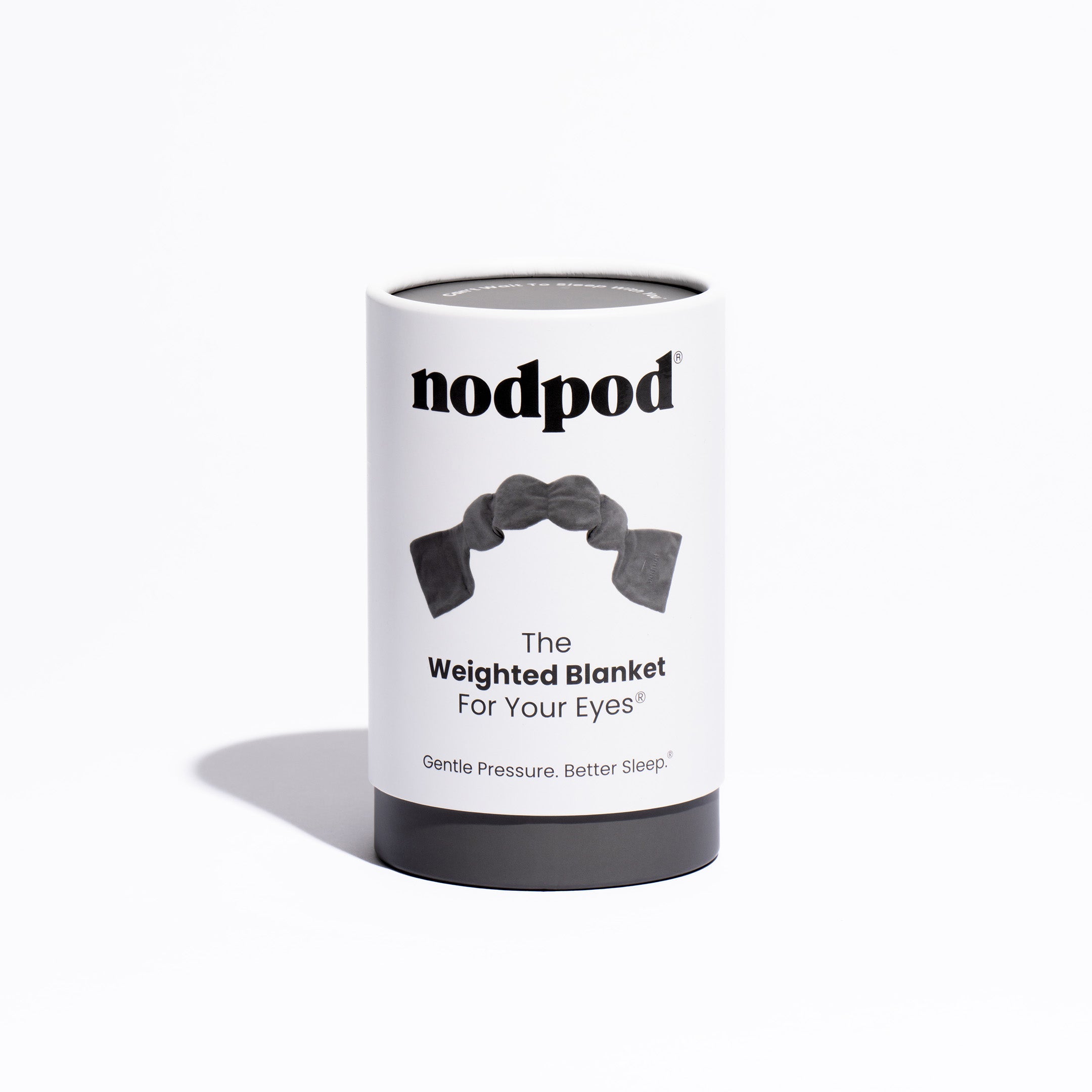 Nodpod Sleep Mask: The Weighted Blanket For Your Eyes in Elephant Grey