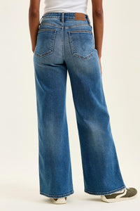 Judy Blue High Rise Retro Wide Leg Jeans