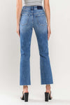 Flying Monkey Distressed High Rise Relaxed Straight Jeans
