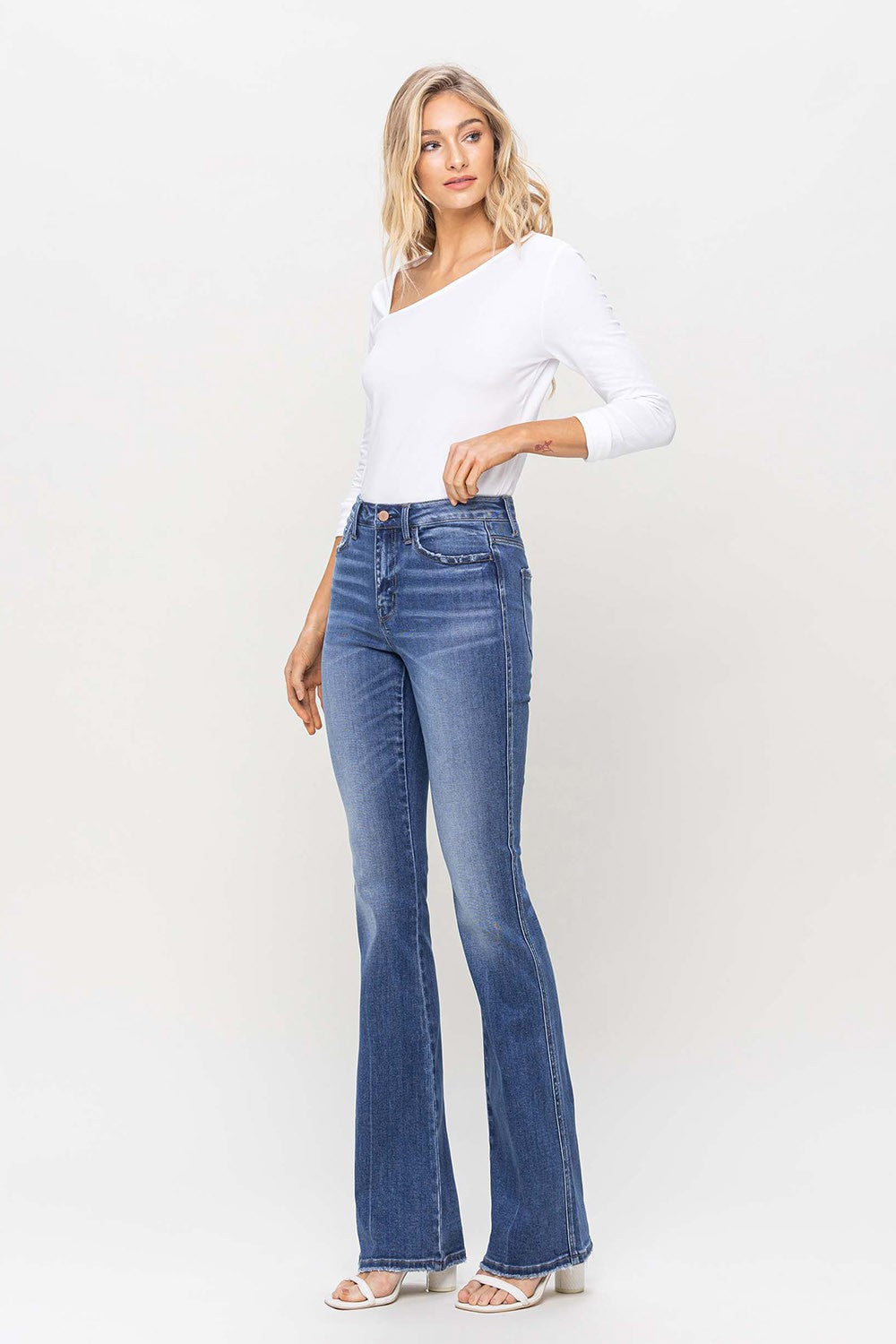 Flying Monkey High Rise Bootcut Jeans