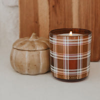 Sweet Water Decor Pumpkin Spice Soy Candle - Ceramic Pumpkin Jar - 8 oz