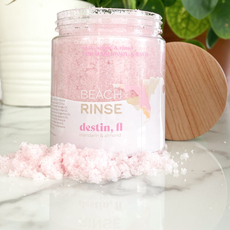 Destin Beach Rinse Bath Soak & Exfoliating Scrub